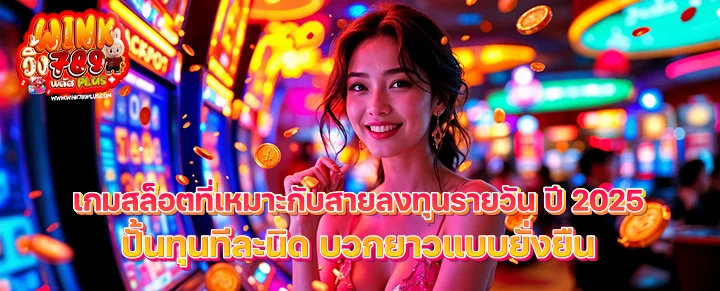 เกมสล็อตที่เหมาะกับสายลงทุนรายวัน ปี 2025